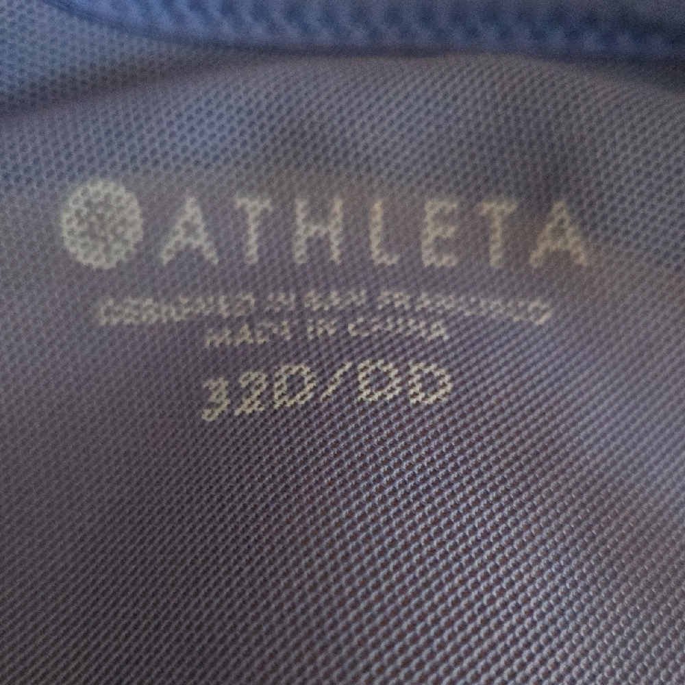 Athleta Blue Swim Top